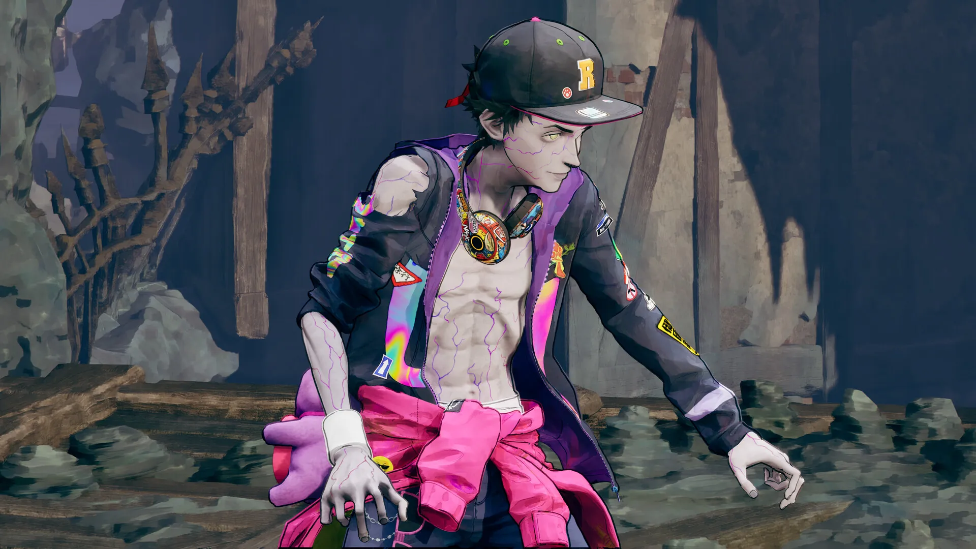 Stupid Never Dies Davy zombie protagonist in monster dungeon.
