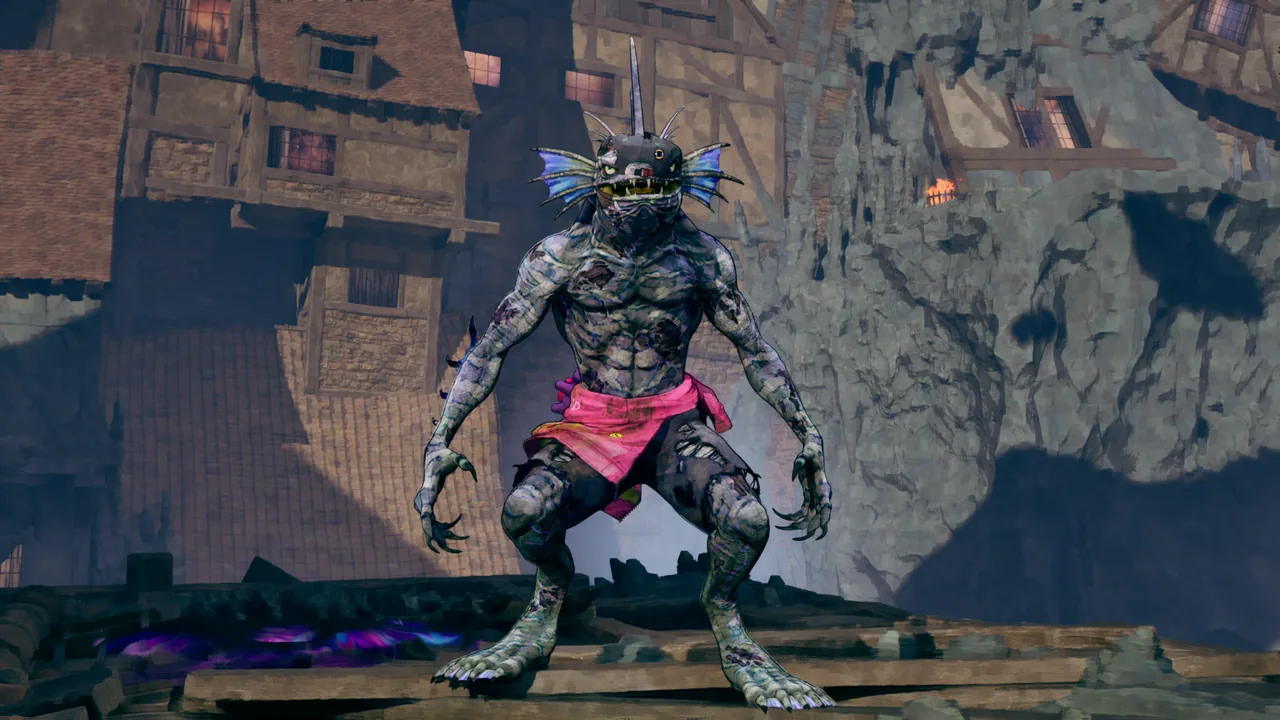Merfolk Style combat screenshot 1 of 3 — in-game combat frame